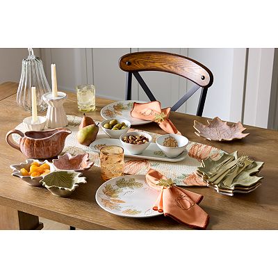 Celebrate Together Fall Botanical Small Leaf Plate