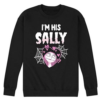 Disney's Nightmare Before Christmas Men's I'm His Sally Fleece Sweatshirt