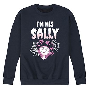 Disney's Nightmare Before Christmas Men's I'm His Sally Fleece Sweatshirt