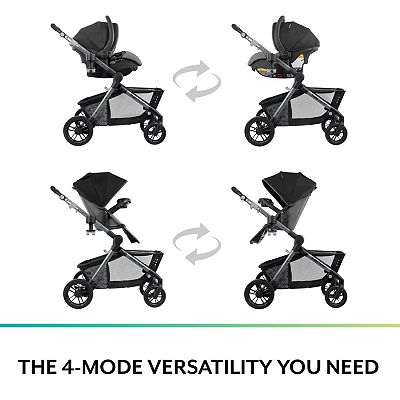 Evenflo Pivot Troop Child Pet Modular Travel System