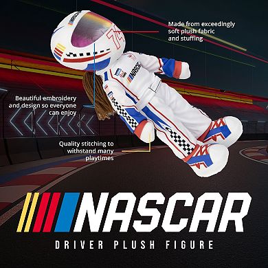NASCAR 14 Inch Sally Speedster Racecar Driver Plush Figure