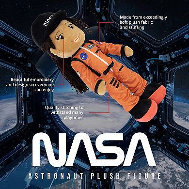 NASA Julie Astronaut 14 Inch Plush Figure
