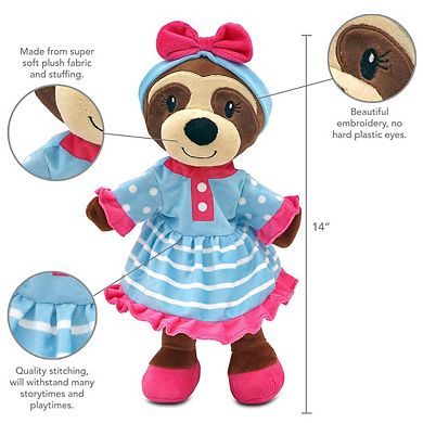 14 Inch Sharewood Forest Friends Puppet - Sofie The Sloth