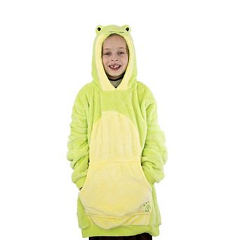Unisex Fren Froggy Kids Snugible - Reversible Blanket Hoodie Pillow