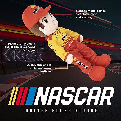 NASCAR Team Penske 14 Inch Joey Logano Plush Figure