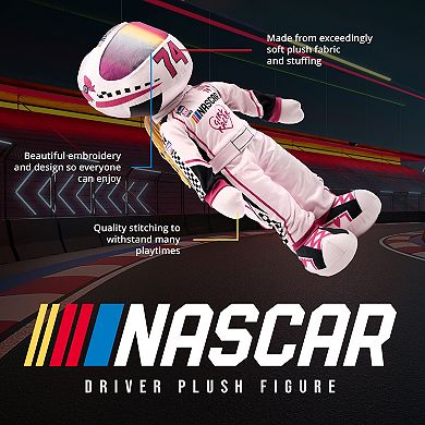 NASCAR 14 Inch Sophie Speedster Driver Plush Figure