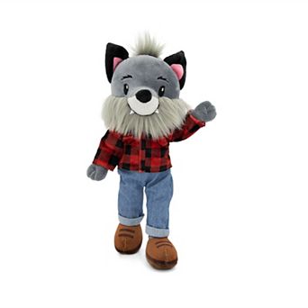 14 Inch Sharewood Forest Friends Rag Doll - Walter The Wolf