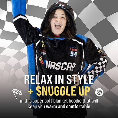 Unisex Nascar Snugible - Reversible Blanket Hoodie Pillow