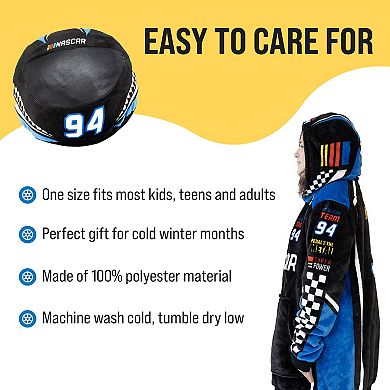 Unisex Nascar Snugible - Reversible Blanket Hoodie Pillow