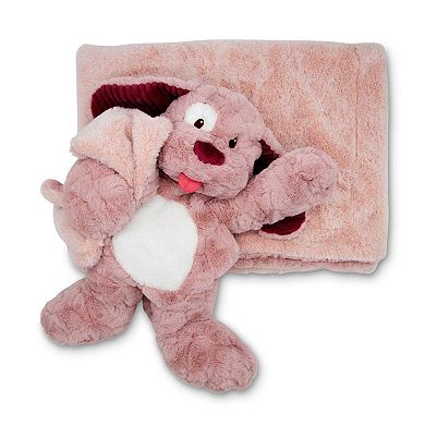 Pinky Dog Blankie Bestie