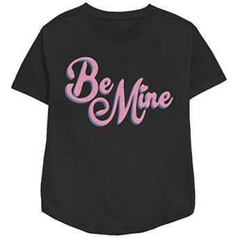 Women's Be Mine Relaxed Fit Graphic Tee
