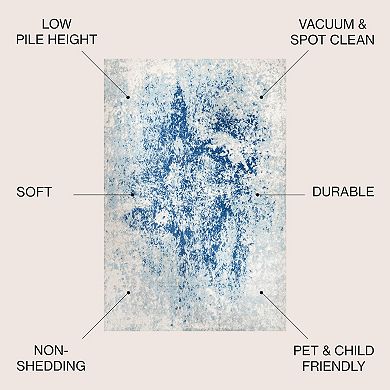 Dune Modern Abstract Area Rug