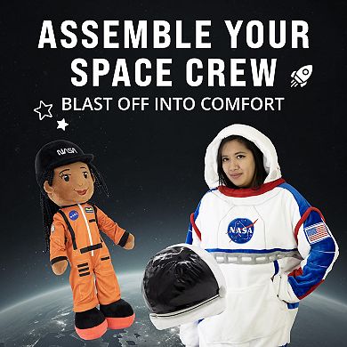 NASA Kaylie Astronaut 14 Inch Plush Figure