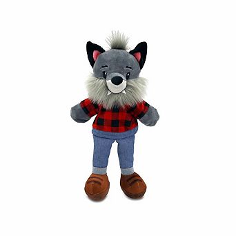 14 Inch Sharewood Forest Friends Puppet - Walter The Wolf