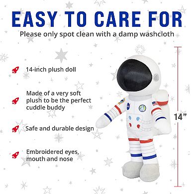 NASA Astronaut 14 Inch Plush Figure