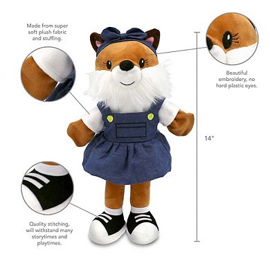 14 Inch Sharewood Forest Friends Puppet - Fiona The Fox