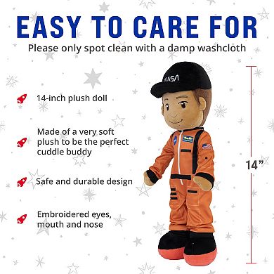 NASA Ollie Astronaut 14 Inch Plush Figure