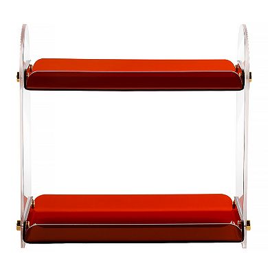 Ventray Home Acrylic Desktop Shelf, Display Rack, Storage Rack