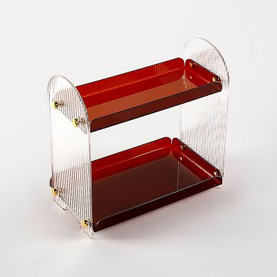 Ventray Home Acrylic Desktop Shelf, Display Rack, Storage Rack