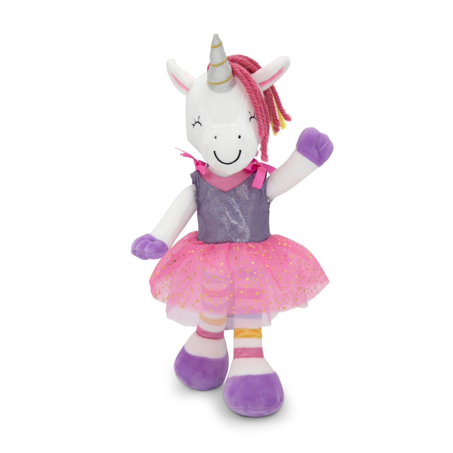Детские куклы 14 Inch Sharewood Forest Friends Rag Doll - Piper The Unicorn — фото 1