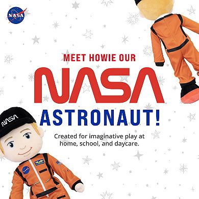 NASA Howie Astronaut 14 Inch Plush Figure