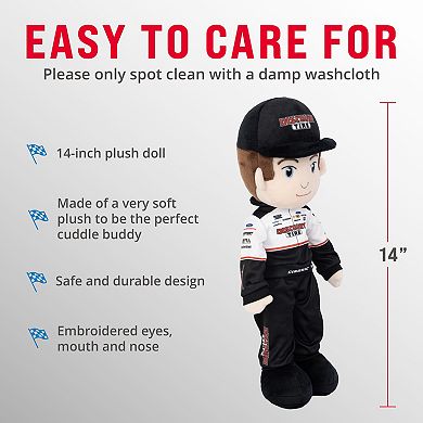 NASCAR Team Penske 14 Inch Austin Cindric Plush Figure