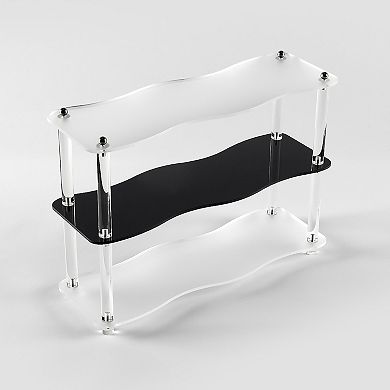 Ventray Home Acrylic Storage Shelf, Transparent Multi-Layer Rack