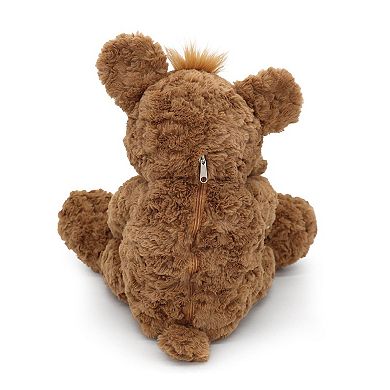 Bear Blanket & Plush Pawley the Bear 2-in-1 Blankie Bestie