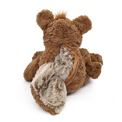 Bear Blanket & Plush Pawley the Bear 2-in-1 Blankie Bestie