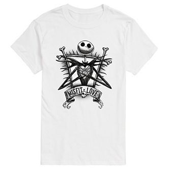 Disney's Nightmare Before Christmas Jack Men's Graphic Tee