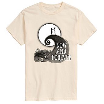 Disney's Nightmare Before Christmas Jack Sally Men's Graphic Tee