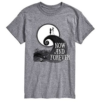 Disney's Nightmare Before Christmas Jack Sally Men's Graphic Tee