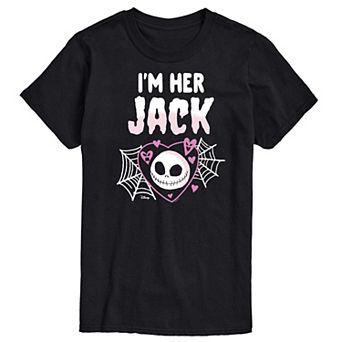 Disney's Nightmare Before Christmas Men's I'm Her Jack Graphic Tee