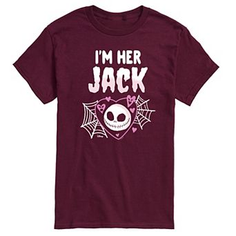 Disney's Nightmare Before Christmas Men's I'm Her Jack Graphic Tee
