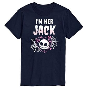 Disney's Nightmare Before Christmas Men's I'm Her Jack Graphic Tee