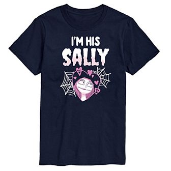 Disney's Nightmare Before Christmas Men's I'm His Sally Graphic Tee