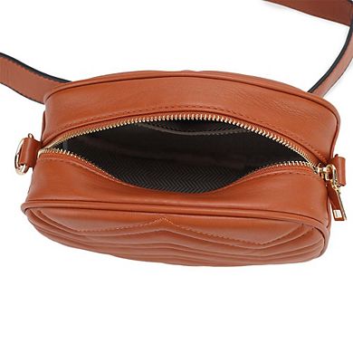 MKF Collection Shawnie Crossbody and Belt Waist Bag By Mia K