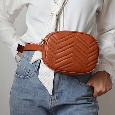 MKF Collection Shawnie Crossbody and Belt Waist Bag By Mia K