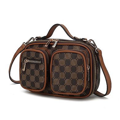 Mkf Collection Jolene Multi Pocket Crossbody Bag By Mia K