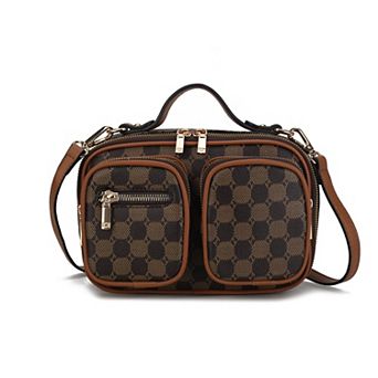 Mkf Collection Jolene Multi Pocket Crossbody Bag By Mia K