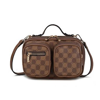 Mkf Collection Jolene Multi Pocket Crossbody Bag By Mia K