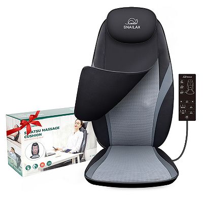 Snailax Back Massager With Heat, Electric Deep Tissue Kneading