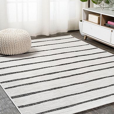 Colonia Berber Stripe Indoor/outdoor Area Rug