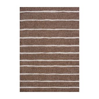 Colonia Berber Stripe Indoor/outdoor Area Rug