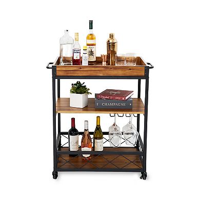 Modern Manor Bar Cart By Twine Living