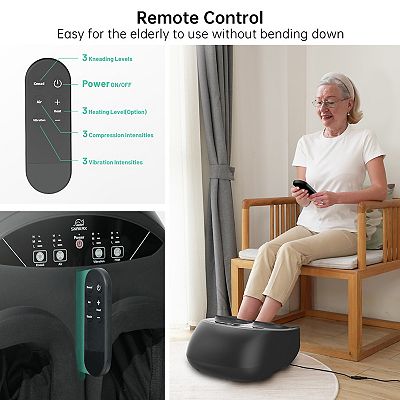 Snailax Shiatsu Foot Massager With Heat For Tired Foot Blood