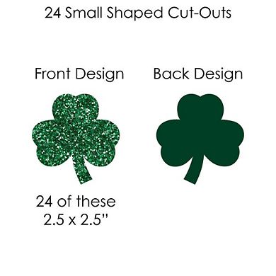 Big Dot Of Happiness St. Patrick's Day - Party Diy Decor - Clothespin Garland Banner - 44 Pc