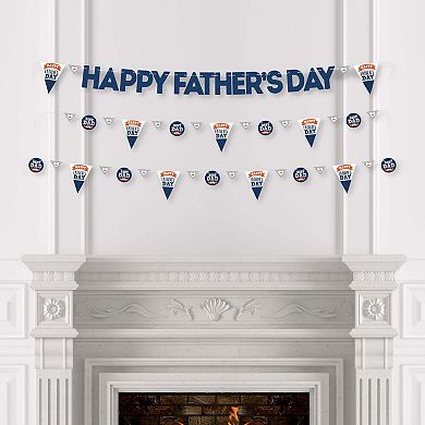 Big Dot Of Happiness Happy Father's Day - Dad Party Letter Banner Decor - Happy Father's Day