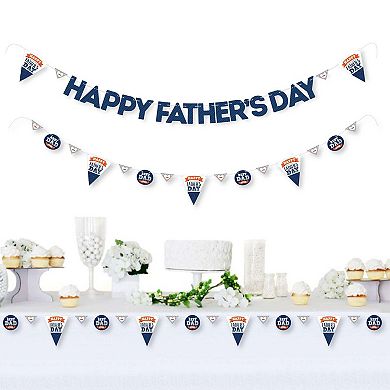 Big Dot Of Happiness Happy Father's Day - Dad Party Letter Banner Decor - Happy Father's Day