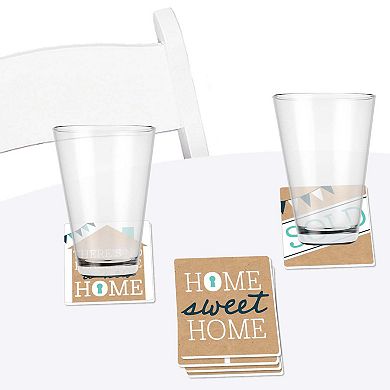 Big Dot Of Happiness Home Sweet Home - Funny Housewarming Decor Gift - Drink Coasters - 6 Ct